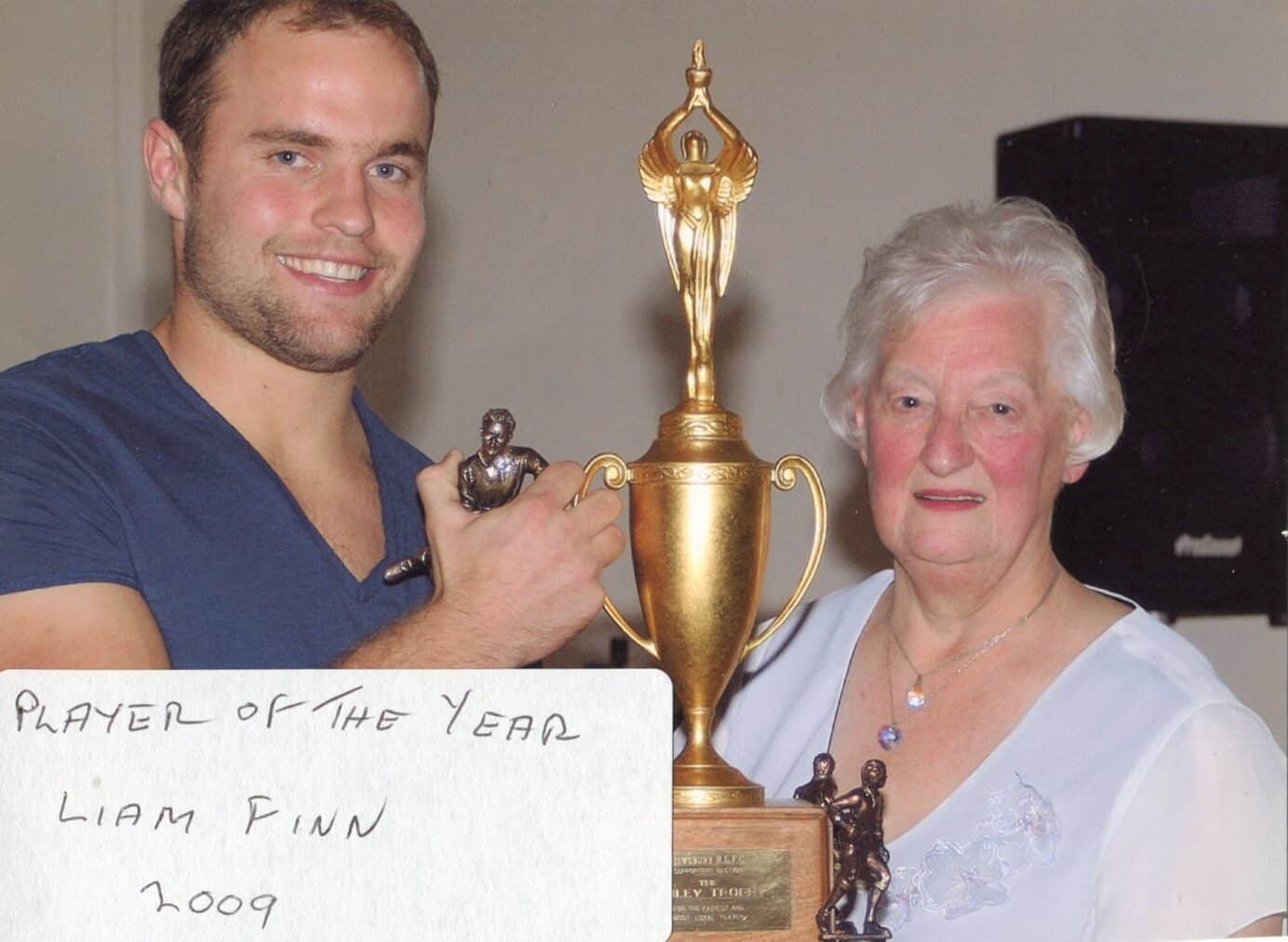 Elsie Fryer Collection - Liam Finn Player Of The Year 2009